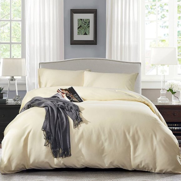 Bedding Cream Duvet Cover Poshmark